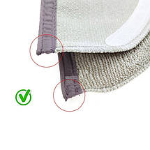 Ганчірки (мікрофібри) для робот-пилососа Xiaomi Mop 1С STYTJ01ZHM Mop 2 Dreame F9 D9 Pro L10 5штук, фото 3