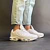 Чоловічі кросівки Nike Air Max Plus TN white білі взуття Найк Аір Макс ТН Плюс текстильні на балоні весна літо, фото 3