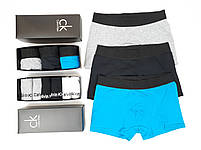 Подарунковий набір нижньої білизни 3шт та шкарпеток бренд 6 пар Calvin Klein. Труси чоловічі шкарпетки Кельвін Кляйн, фото 7