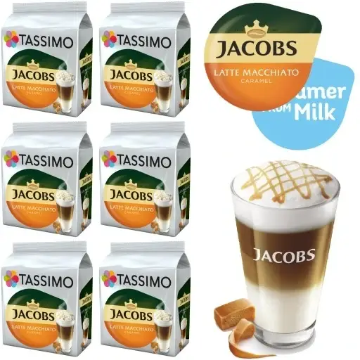 Tassimo Jacobs Latte Macchiato caramel, 268 g