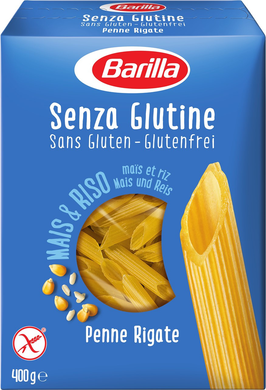 Безглютеновые макароны Barilla «Penne Rigate» Senza Glutine (барилла перья) 400 г - фото 2 - id-p350081463