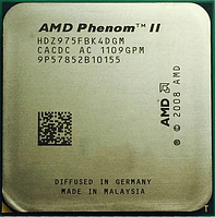 Процессор AMD Phenom II X4 975 3.60GHz/6M/4GT/s (HDZ975FBK4DGM) sAM3, tray