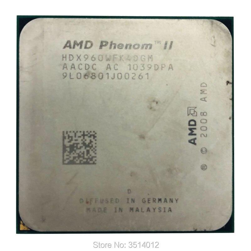 Процесор AMD Phenom II X4 960 3.30 GHz / 6 M / 4 GT / s (HDX960WFK4DGM) sAM3, tray