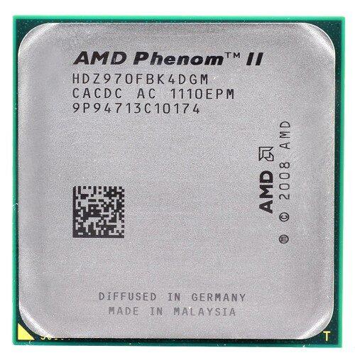 Процесор AMD Phenom II X4 970 3.50 GHz / 6 M / 4 GT / s (HDZ970FBK4DGM) sAM3, tray