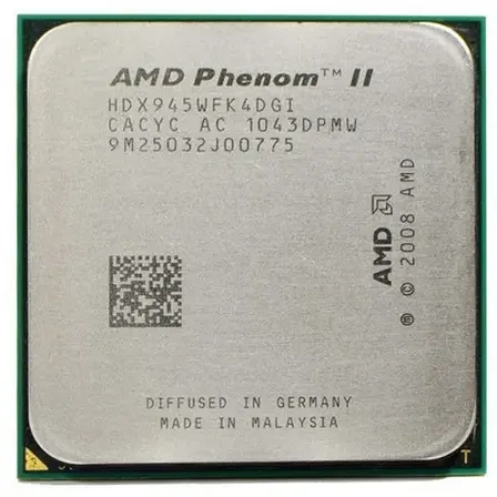 Процесор AMD Phenom II X4 945 3.00 GHz / 6M / 4 GT / s (HDX945WFK4DGI) sAM3, tray