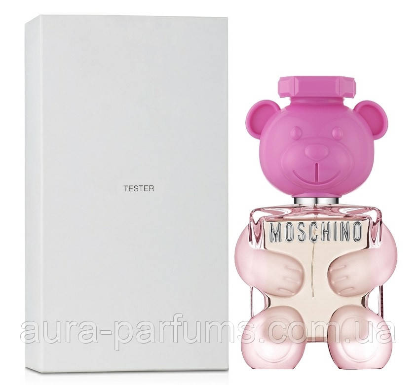 Женские духи Moschino Toy 2 Bubble Gum Tester (Москино Той 2 Бабл Гам) Туалетная вода 100 ml/мл Тестер - фото 1 - id-p1865052323