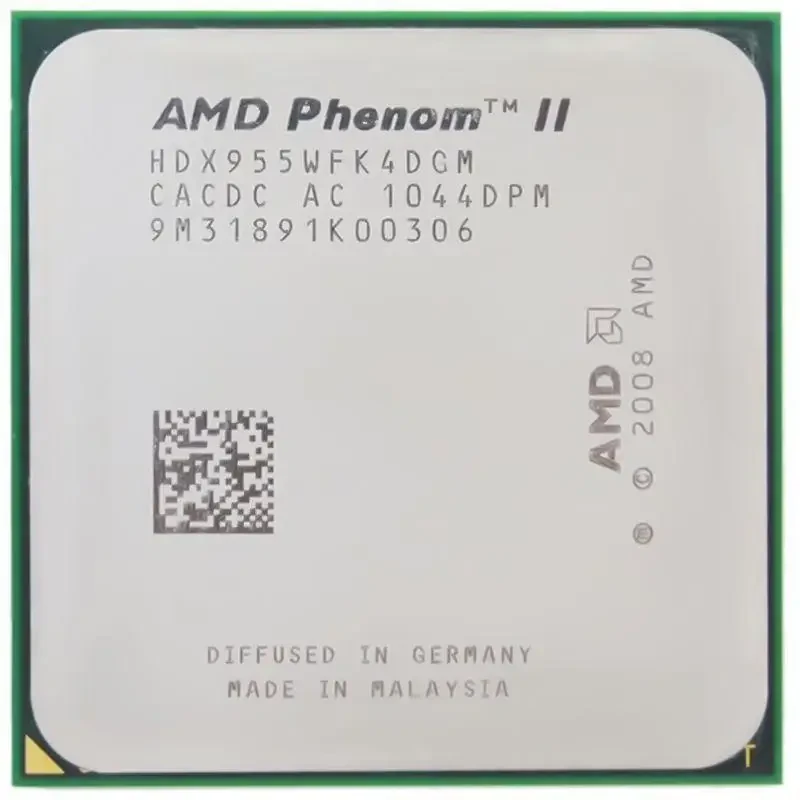 Процесор AMD Phenom II X4 955 3.20 GHz / 6 M / 4 GT / s (HDX955WFK4DGM) sAM3, tray