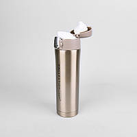 Термокружка вакуумная из нержавейки 450мл для кофе и чая Maestro MR-1641-45-GOLD Термо чашка металлическая