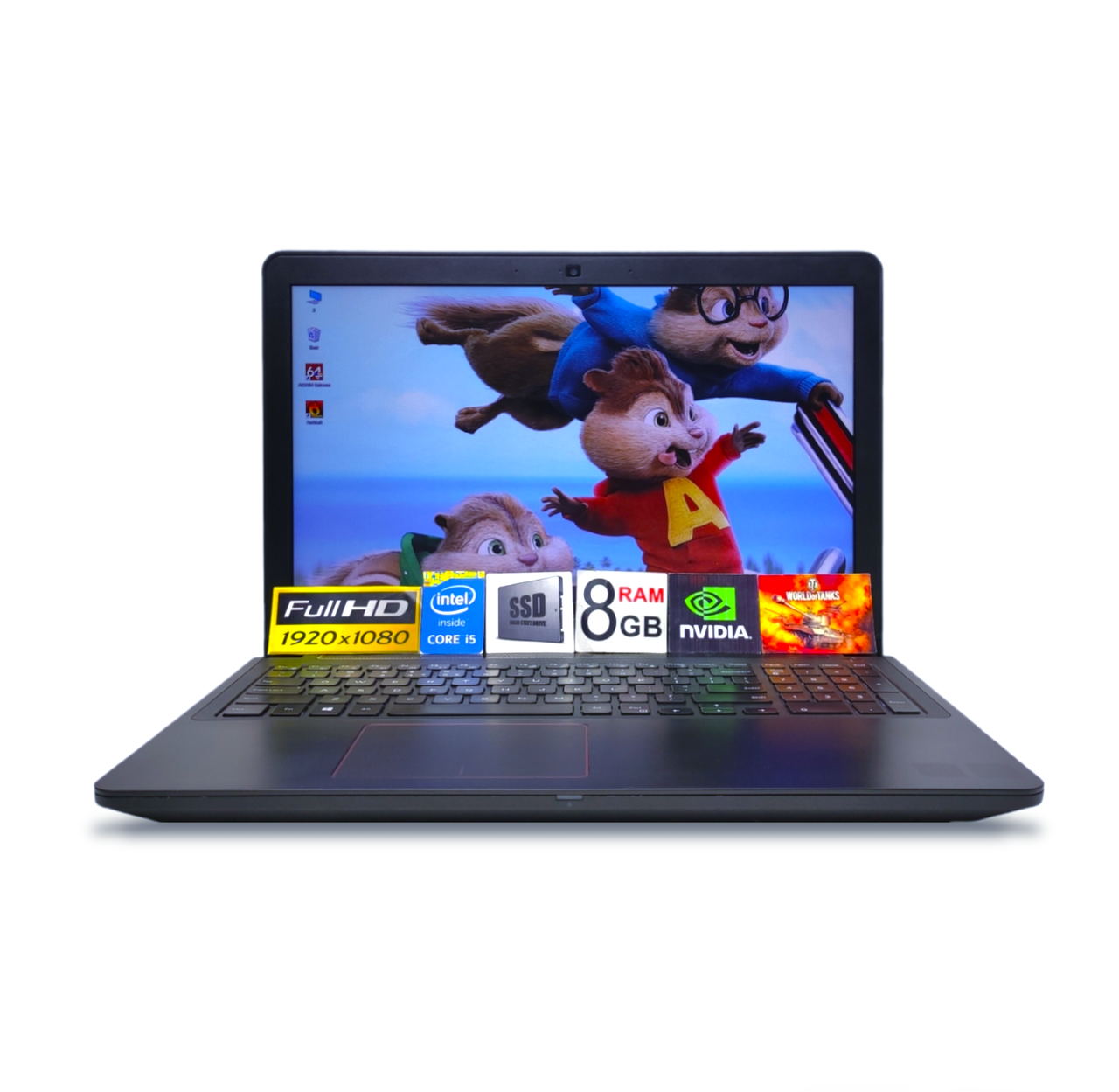 Ігровий ноутбук Dell Inspiron 5577 15.6 FHD Core i5-7300HQ 4ядра 8Gb SSD256GB Nvidia GTX 1050 4GB