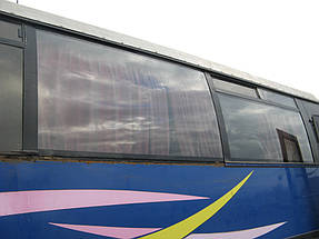 Изготовление и замена лобового стекла на автобус Noge Renault FR 1 NOGE в Никополе (Украина) 3