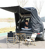 Автомобільний водонепроникний намет. Навіс для сімейної подорожі, туристичний намет., фото 4