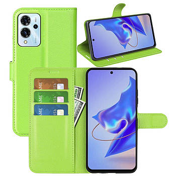 Чохол-книжка Litchie Wallet для ZTE Blade V40 Pro Light Green