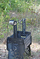 Рожен з електроприводом на мангал