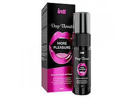 Спрей для оральних ласк (мінієта) освіжна м'ята INTT DEEP THROAT, Португалія, 12 мл
