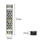Блок живлення Biom Professional 60W 24V 2,5A IP20 BPU-24-60, фото 4