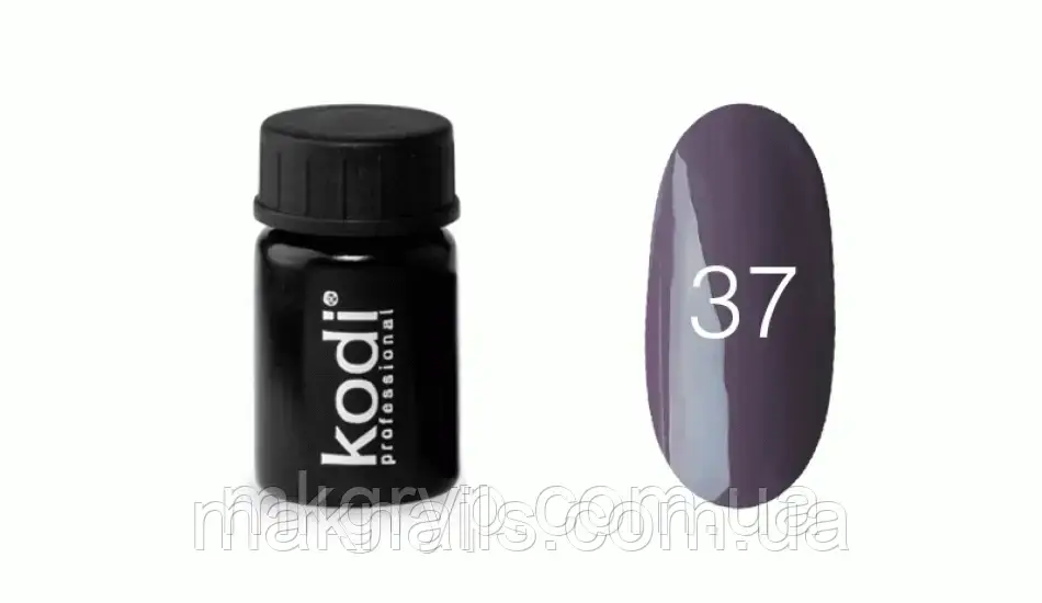 Гель-фарба No 37 колір бузковий темний