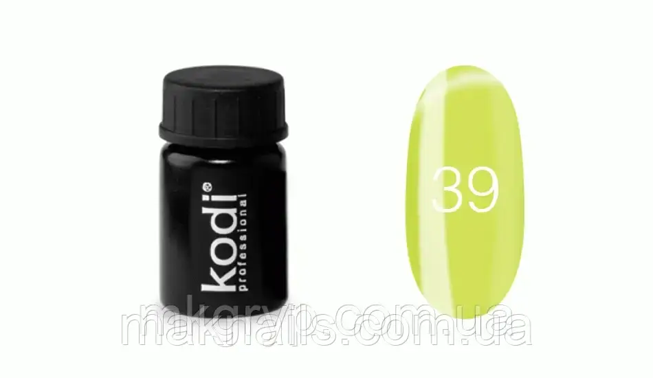 Гель-фарба No 39 колір фісташковий