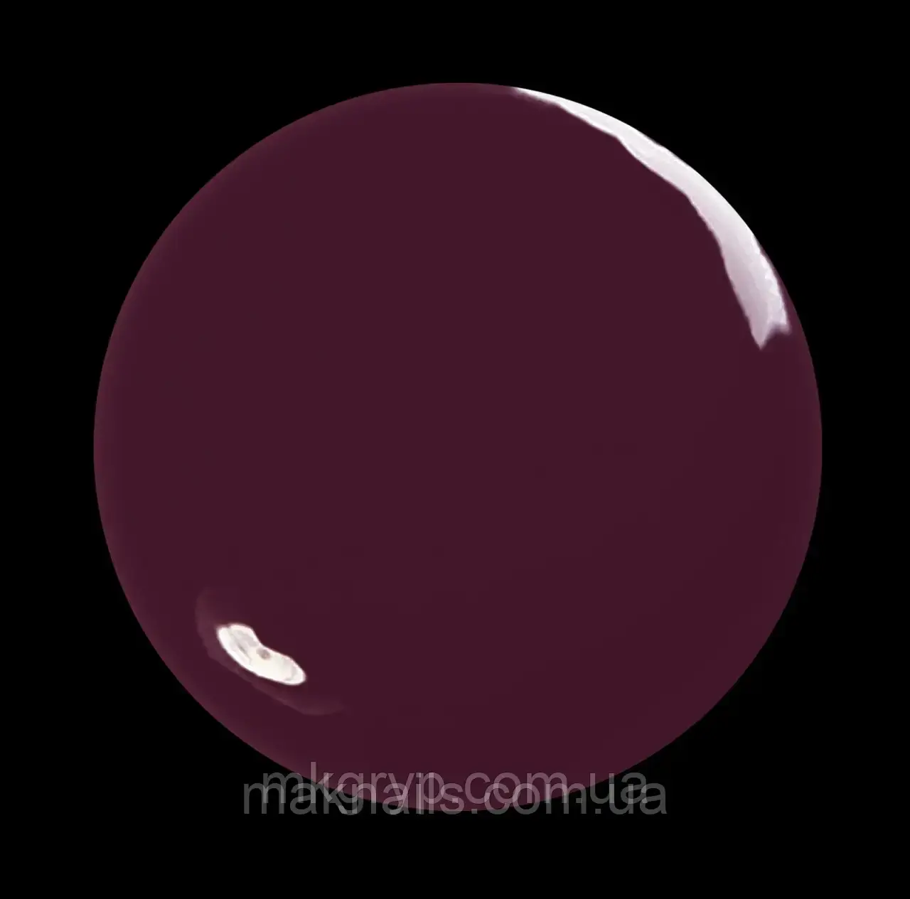 Шовлак Глобал No 119 темний баклажан з невеликим мікроблеском 10 мл емаль