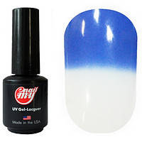 Гель-лак My Nail System No191 синьо-білий 9 мл