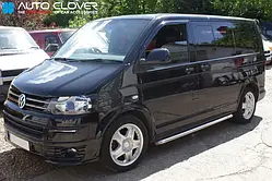 Дефлектори вікон (вітровики) Volkswagen Transporter T5/T6 2003- (Autoclover/Корея)