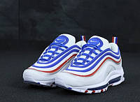 Nike 97 white blue red hotsell