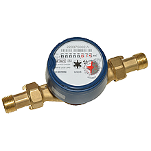 Лічильник води BMeters GSD8-I DN 1/2" (Qn=2.5 м. куб. на годину) до 30° С (Італія) База 110 мм.