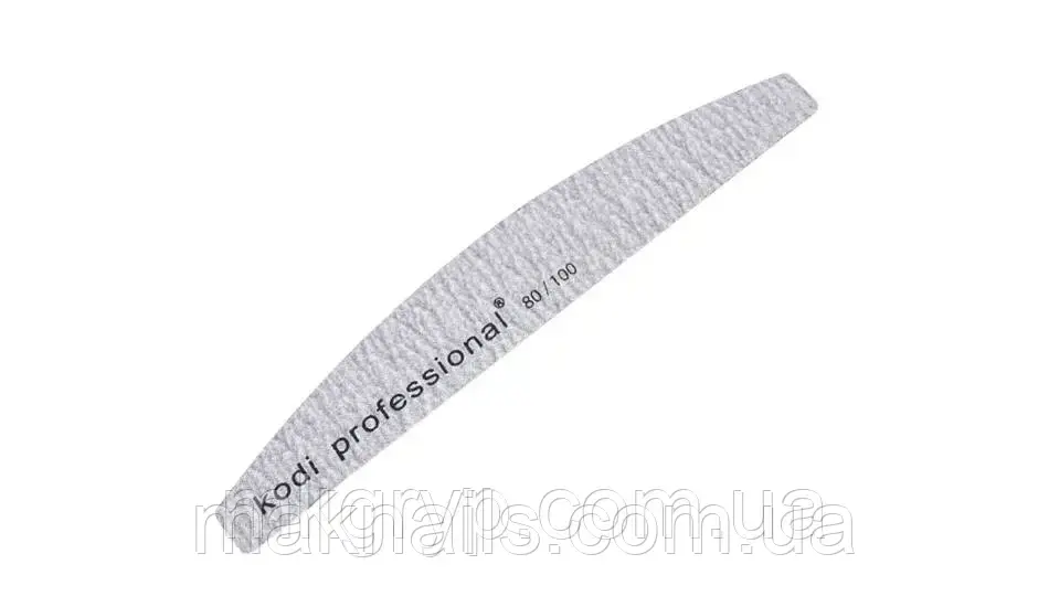 Пилка для нігтів Half Grey 80/100