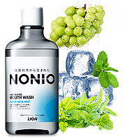 Lion Nonio Clear Herb Mint ополаскиватель для полости рта, мятный вкус 600 мл