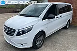 Дефлекторы окон (ветровики) Mercedes Vito 447 2014- (Autoclover/Корея), фото 4