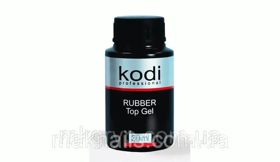 RUBBER TOP (КАУЧУКЕ Верхнє ПОКРИТТЯ ДЛЯ ГЕЛЬ ЛАКА) 30 МЛ.