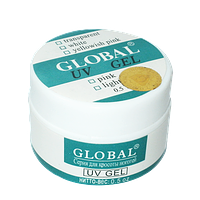 Купить Гель Global UV Gel Yellowish Pink 15 мл камуфлирующий розовый ...