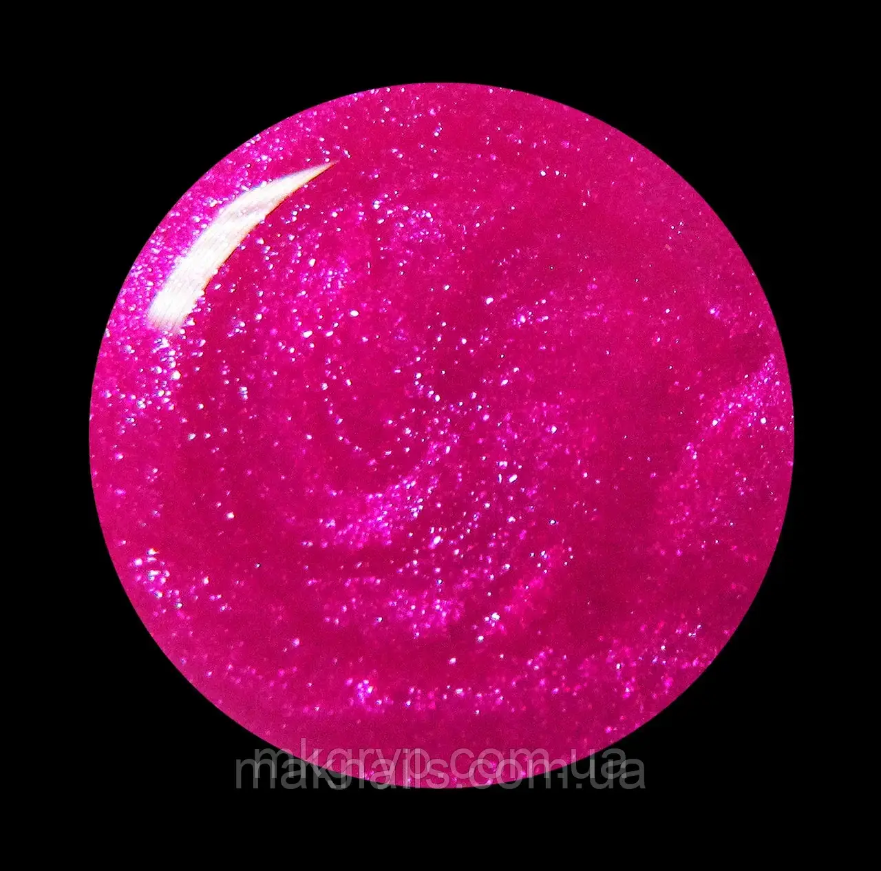 Шовлак Глобал No 71 бузковий зі щільним мікроблеском 10 мл