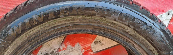 Шини легкові б у 225-55R16 DUNLOP WINTER SPORT 5 зима, фото 3