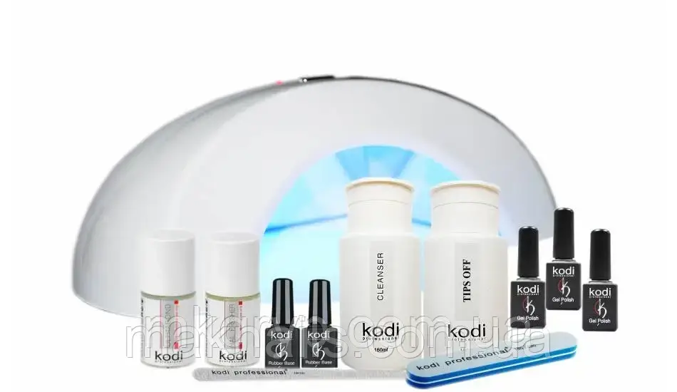НАБІР ДЛЯ ПОКРИТТТЯ НОГТІВ ГЕЛЬ ЛІКОМ "BEAUTY START"