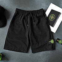 Чоловічі шорти Stone Island D11237 чорні