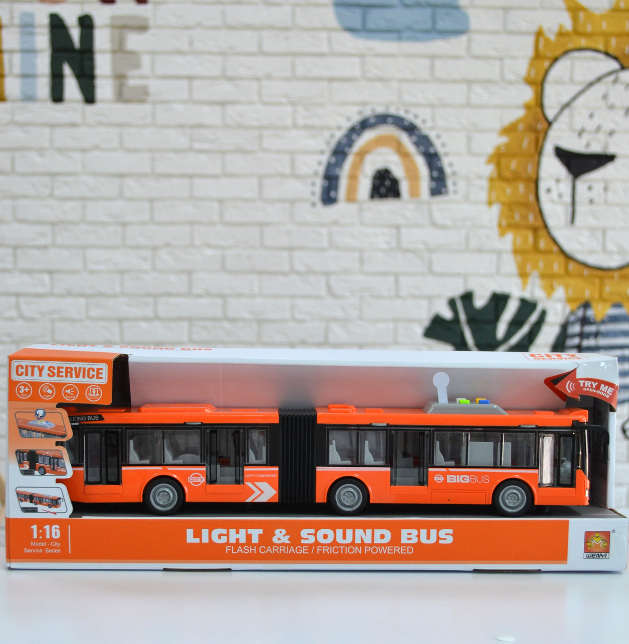 Автобус інерційний функціональний WY 913 AB