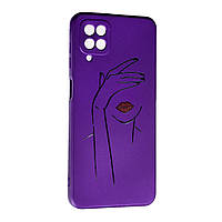 TPU чехол Art для Samsung Galaxy S22 Ultra Lips