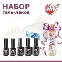 СТАРТОВЫЙ НАБОР  ГЕЛЬ-ЛАКОВ MY NAIL  С ЛАМПОЙ 36 Вт GLOBAL 818-NEW