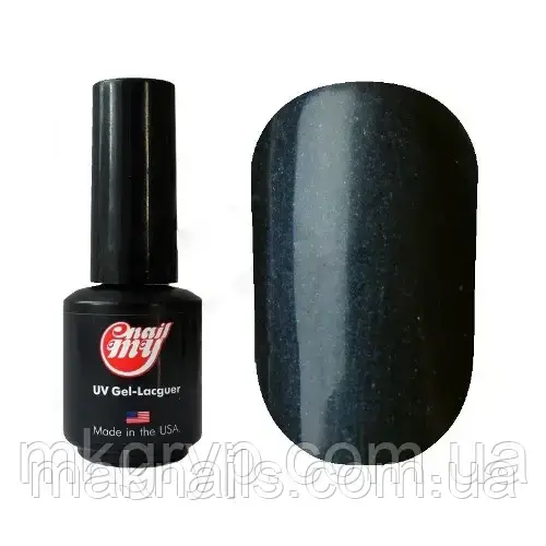 Гель-лак My Nail System No 38 темно-бірюзовий мікроблеском 9 мл