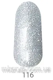 Гель-лак My Nail System No 116 щільний мікроблеск "срібло" 9 мл