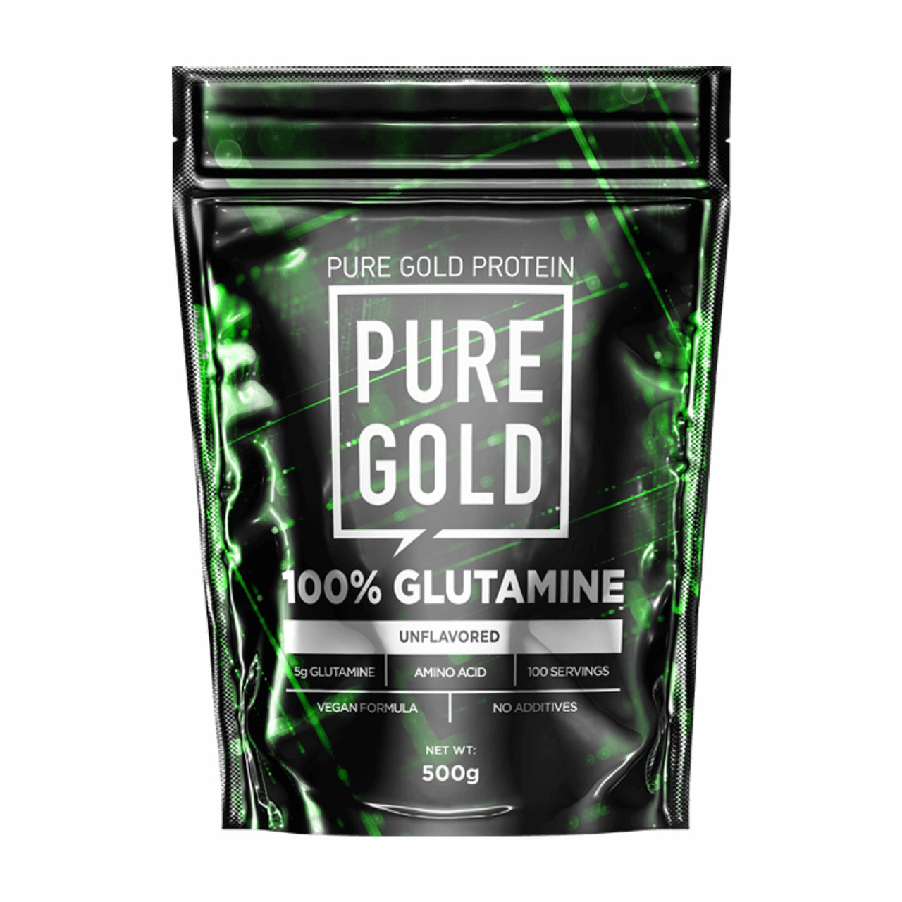 100% Glutamine - 500g, фото 1