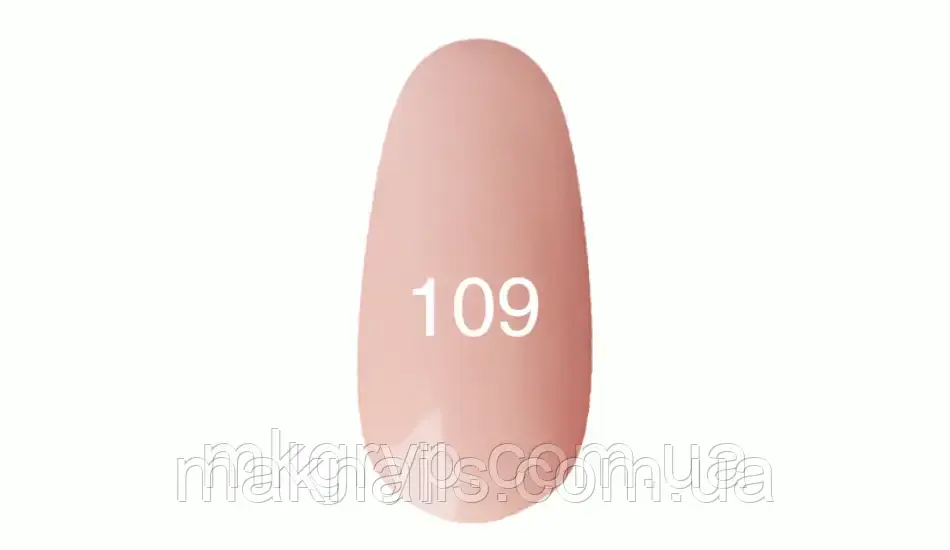 Гель-лак No109 (світло-рожевий) 7 мл.