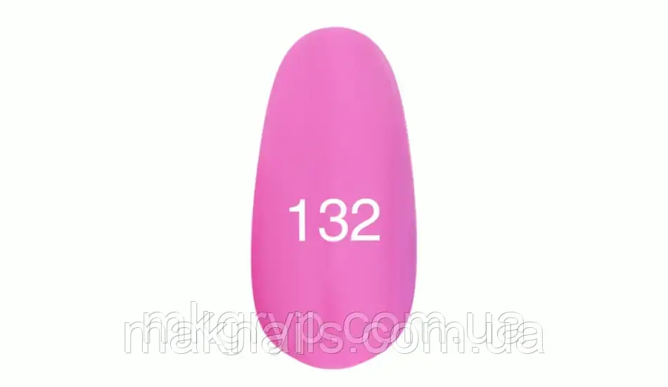 Гель-лак No 132 (персидський рожевий) 7 мл.