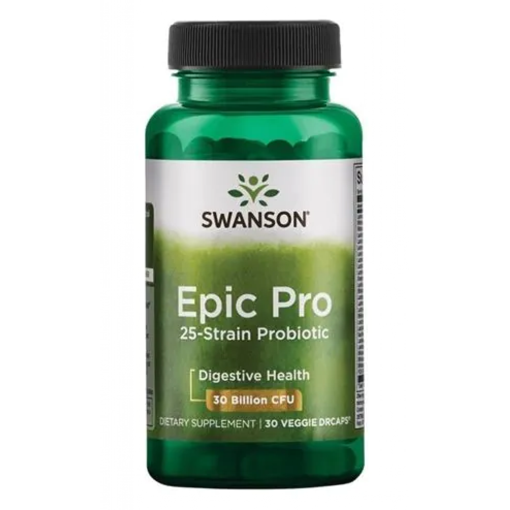 Epic Pro 25-Strain Probiotic 30billion - 30veg caps - фото 1 - id-p1865093977