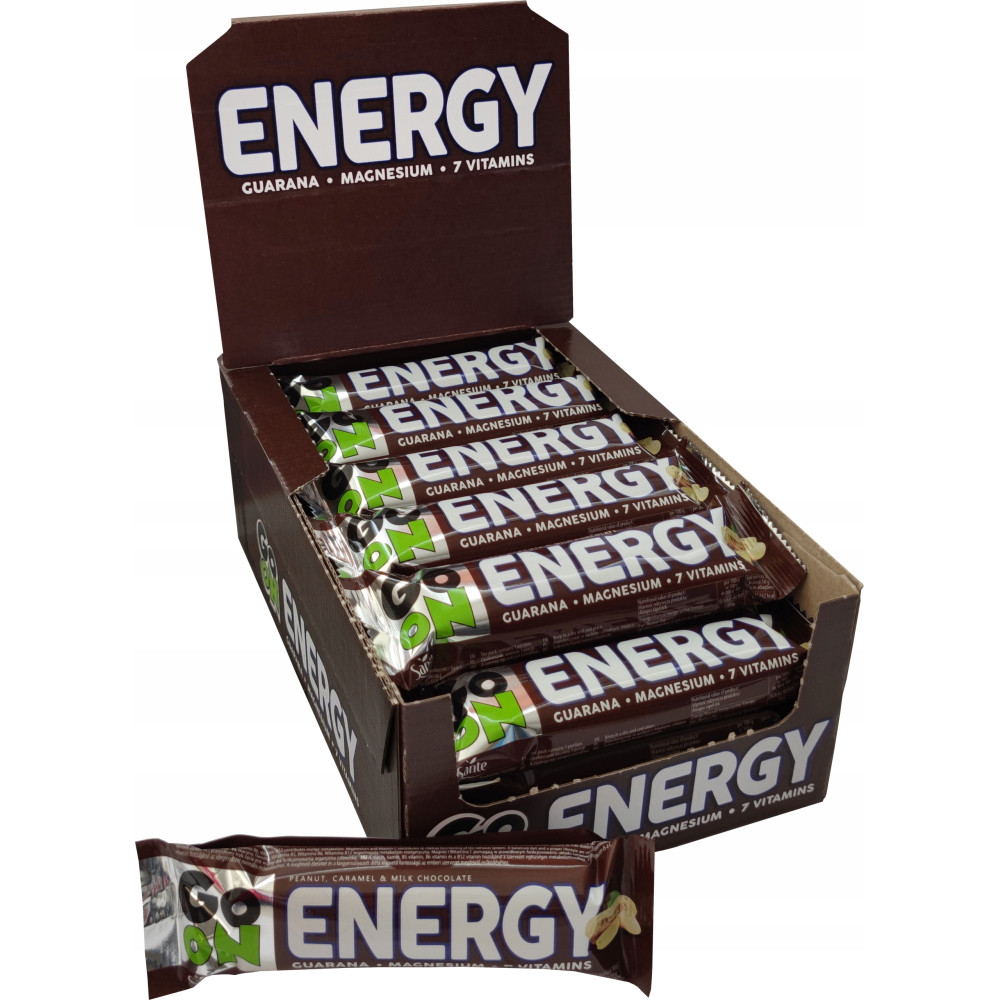 GoOn ENERGI Guarana - 24x50g Snickers, фото 1
