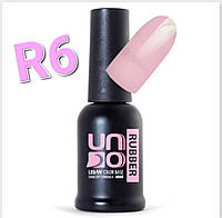 ЦВЕТНАЯ БАЗА ДЛЯ НОГТЕЙ UNO RUBBER 8ML R 6