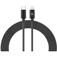 Дата-кабель ArmorStandart AMQGJ2B Lightning to USB-C Cable (ARM64293) 1 м Black