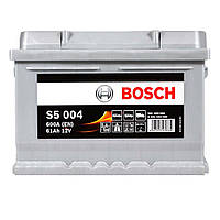 Автомобільний акумулятор BOSCH 61Ah 600A R+ (низький) (S50 040) (LB2)