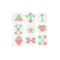 Ігровий центр 4FUN Game Club Wood, магнітна рибалка, сортер, мозаїка, гра-шнурівка, кульки, дерево в кор. 34*5*33см. (30351), фото 2