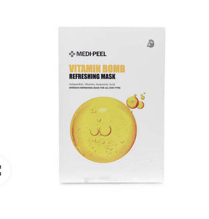 Тонізувальна тканинна маска Medi-Peel Vitamin Bomb Refreshing Mask 25ml, фото 3